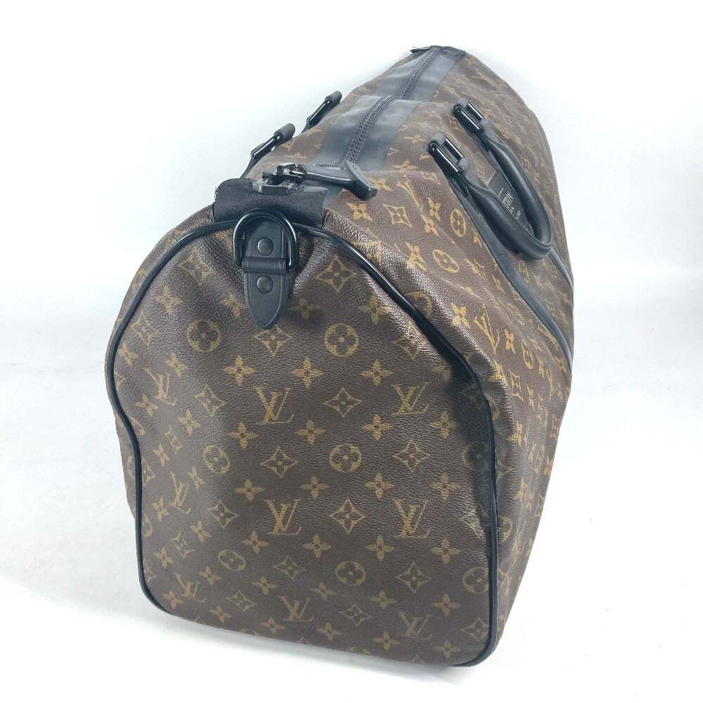 LOUIS VUITTON Black Monogram Canvas Boston Bag - Picture 4 of 16
